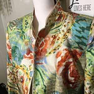 Nexx silk quilted blazer